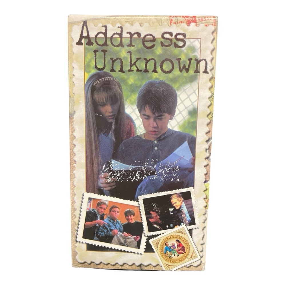 Address Unknown VHS‎ VCR Video Tape Movie Kyle Howard